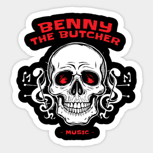 Benny the Butcher Sticker